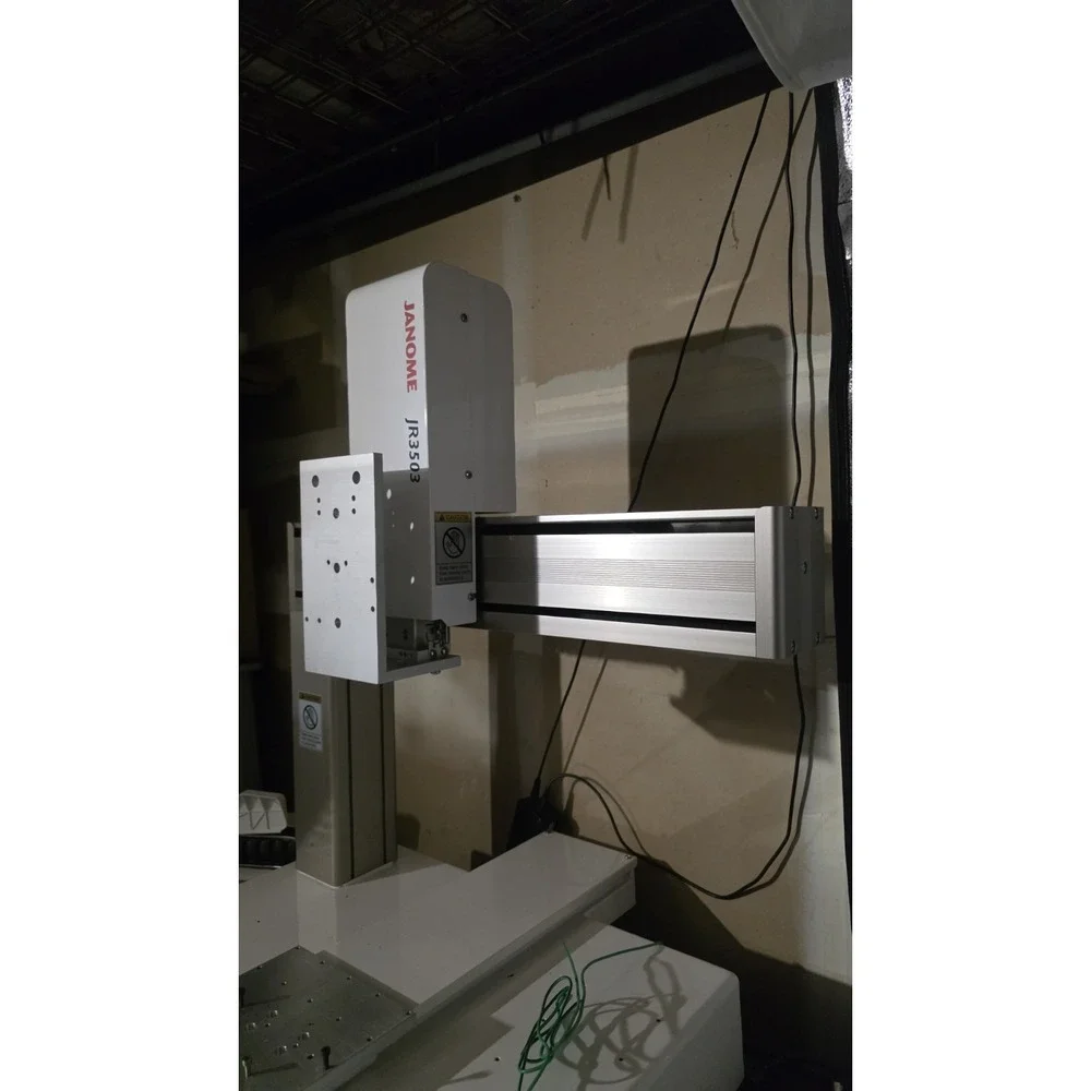 Used Janome JR3503N-AJ Desktop 3- Axis Dispensing Robot X-Y-Z 120VAC
